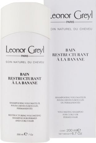 Шампунь для волос Leonor Greyl, реструктирующий, с экстрактом банана, 200 мл