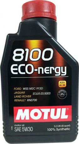 Моторное масло MOTUL 8100 ECO-NERGY, синтетическое, 5W-30, 1 л 102782