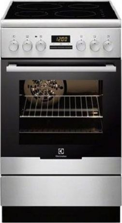 Кухонная плита Electrolux EKI 954901X, черный, серебристый