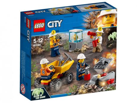 LEGO City Mining 60184 Бригада шахтеров Конструктор