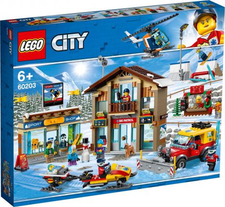 LEGO City Town 60203 Горнолыжный курорт Конструктор