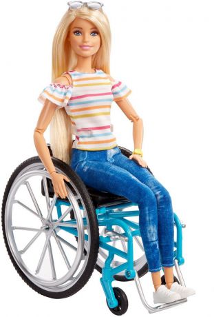 Кукла Barbie, в инвалидной коляске, GGL22