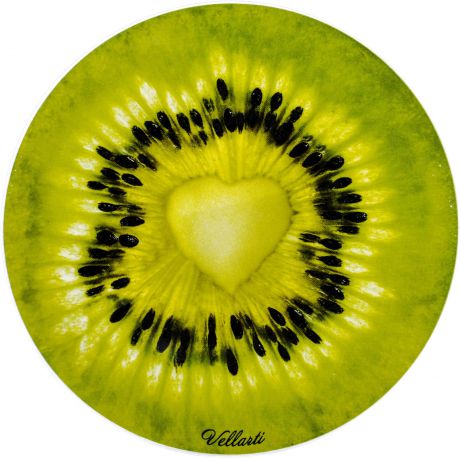 Тарелка Vellarti Киви, зеленый, 21,5 см
