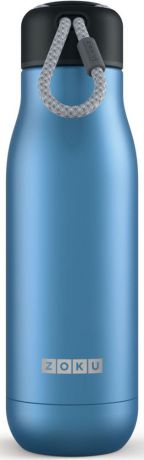 Термос Zoku "Hydration", цвет: синий, 500 мл