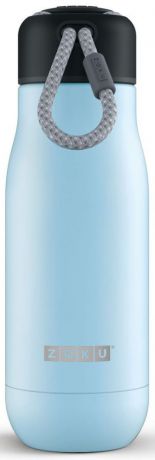 Термос Zoku "Hydration", цвет: голубой, 350 мл
