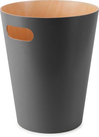 Корзина для мусора Umbra "Woodrow", цвет: серый, 23 х 23 х 28 см