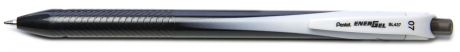 Ручка гелевая Pentel Energel, одноразовая, PBL437-A, цвет чернил черный, 0,7 мм
