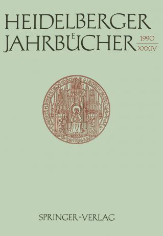 Reiner Wiehl Heidelberger Jahrbucher