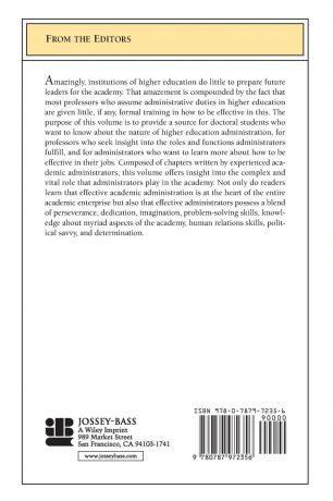 He, Hoppe, Speck Identifying and Prepaing Academic Leaders. New Directions for Higher Education, Number 124