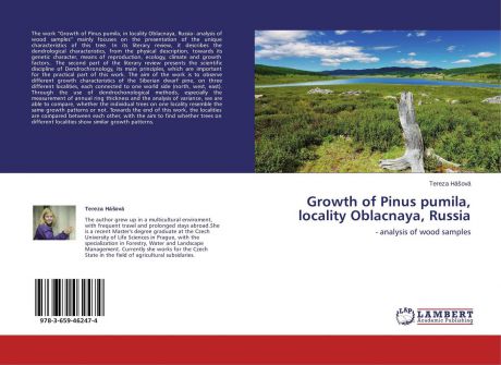 Tereza Hášová Growth of Pinus pumila, locality Oblacnaya, Russia