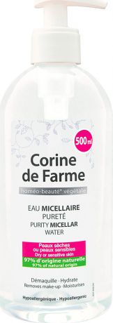 Вода мицеллярная Corine De Farme очищающая, 500мл