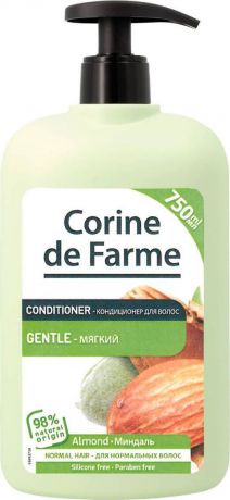 Кондиционер для волос CORINE DE FARME Миндаль мягкий, 750 мл