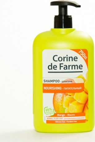 Шампунь Corine De Farme Манго для сухих волос, 750мл