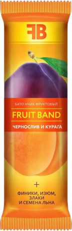 Кондитерская фабрика Богатырь Fruit Band с черносливом, курагой и семенами льна, 36 шт по 40 г