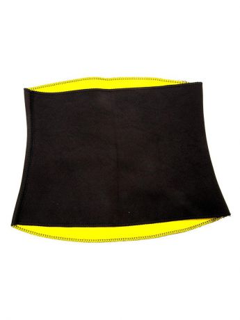 Утягивающий пояс для похудения TipTop Черный с желтым XXXL