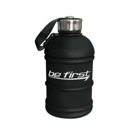 Бутылка для воды Be First 1300 мл, черная матовая (TS 1300-FROST-BLACK)