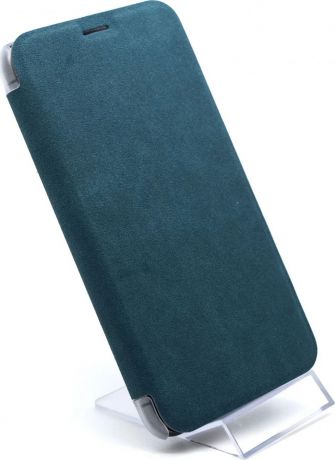 Чехол для сотового телефона Borasco by Vespa Book Case для IPhone X/ Xs, синий, зеленый