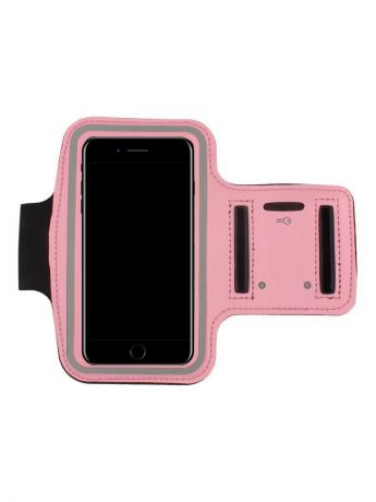 Спортивный чехол для телефона на руку, 7G5.5", L.A.G., цвет бледно-розовый