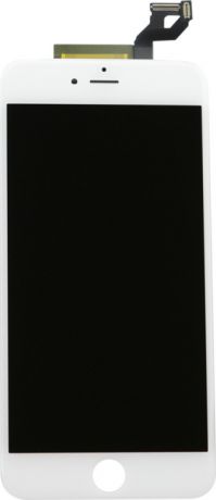Дисплей для Apple iPhone 6S Plus + тачскрин белый с рамкой AAA (copy LCD)
