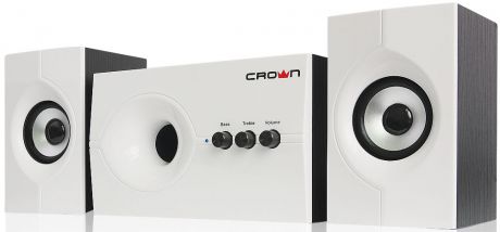 Компьютерная акустика Crown Micro CMS-350, White Black