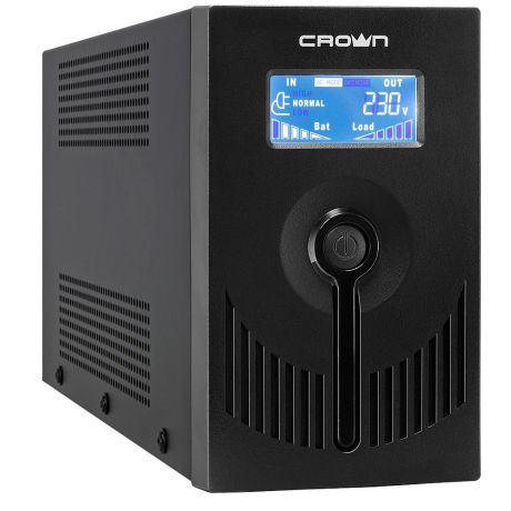 Источник бесперебойного питания Crown Micro CMU-650EURO LCD USB