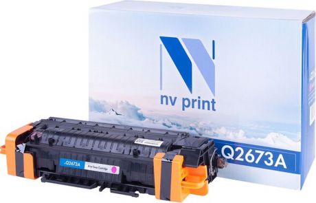 Тонер-картридж NV Print Q2673A, пурпурный, для лазерного принтера