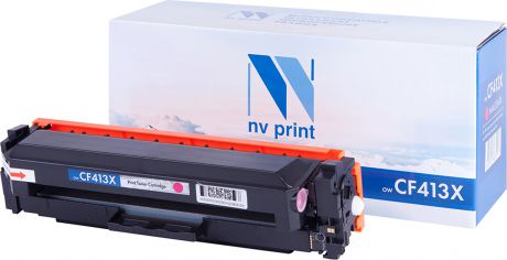 Тонер-картридж NV Print CF413X, пурпурный, для лазерного принтера