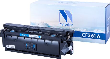 Тонер-картридж NV Print CF361A, голубой, для лазерного принтера