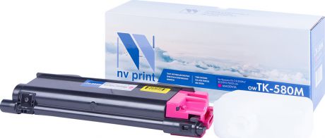 Тонер-картридж NV Print TK-580, пурпурный, для лазерного принтера