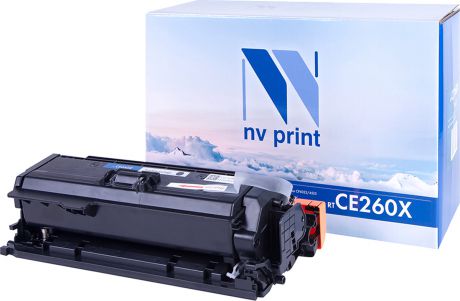 Тонер-картридж NV Print CE260X, черный, для лазерного принтера