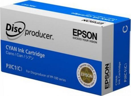 Картридж Epson C13S020447, голубой, для струйных принтеров, оригинал