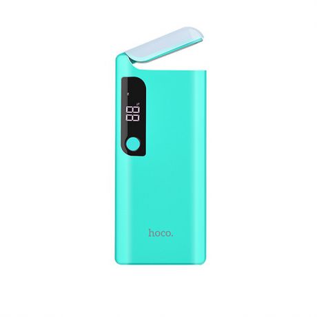 Внешний аккумулятор Hoco Power Bank B27 PuSi mobile с фонариком 1 синий