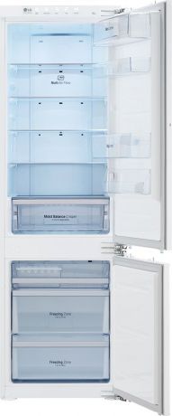 Холодильник LG GR-N266LLR, белый