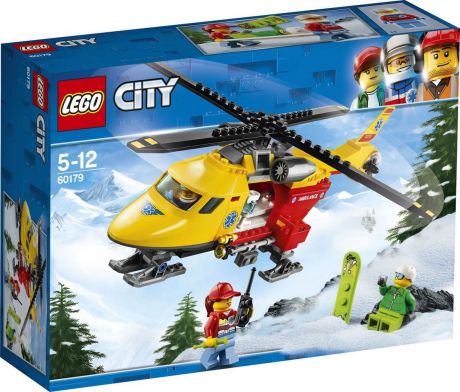 LEGO City Great Vehicles 60179 Вертолет скорой помощи Конструктор