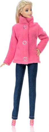 Теплая куртка и брюки для куклы 29 см Виана