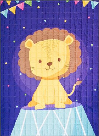 Детский коврик LeoGo "Лео в цирке", 195 х 145 см