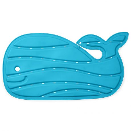 Коврик для купания ребенка "Китенок" голубой