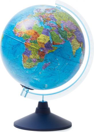 Глобус Земли Globen политический с подсветкой от батареек, диаметр 25 см.
