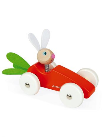 Janod Каталка-машинка для малышей "Кролик"
