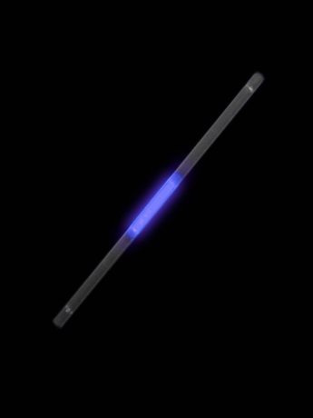 Светящаяся трубочка для питья Magic Time, 80517, голубой, длина 21 см, 6 шт