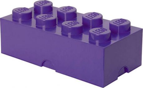 Ящик для хранения 8 LEGO лиловый