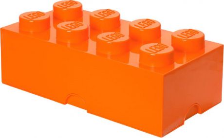 Ящик для хранения 8 LEGO оранжевый