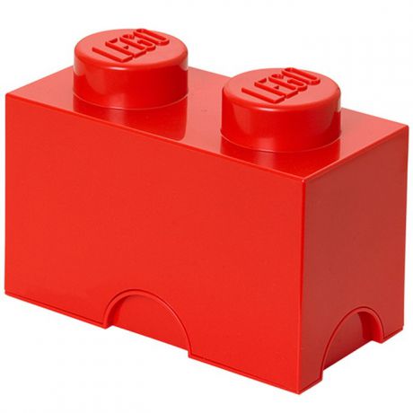 Система хранения 2 кубик LEGO красный