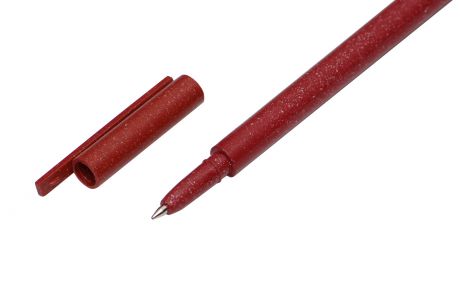 Ручка шариковая "ProEcoPen" из вторсырья, кирпичная