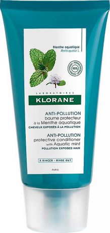 Кондиционер для волос Klorane Mint, защитный, с экстрактом водной мяты, 150 мл