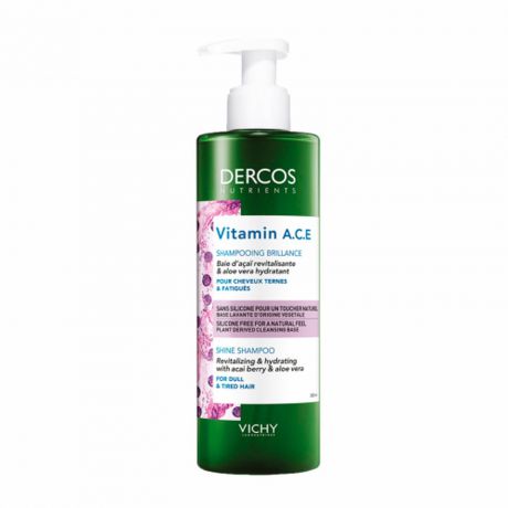 Шампунь для блеска волос Vichy Dercos Nutrients Vitamin, 250 мл
