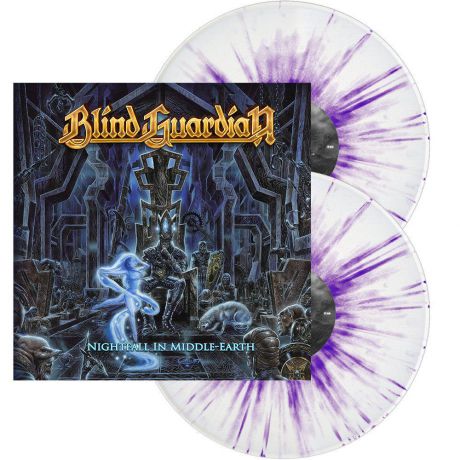"Blind Guardian" Blind Guardian. Nightfall In Middle Earth (White/Purple Splatter Vinyl) (2 LP)