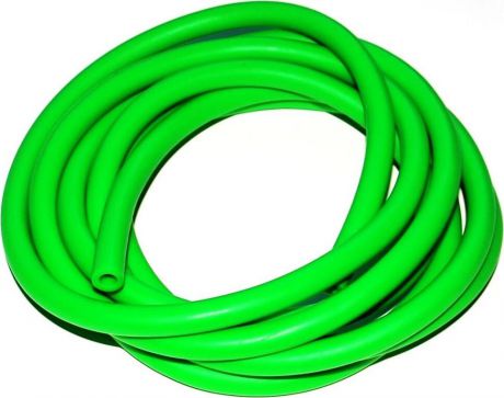 Эспандер латексная трубка (жгут) In-Sports 07683, зеленая, диаметр 11мм, длина 3м