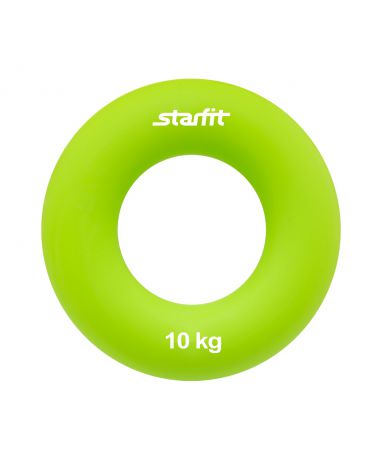 Эспандер кистевой STARFIT ES-403 Кольцо, 10 кг, диаметр 7 см, зелёный