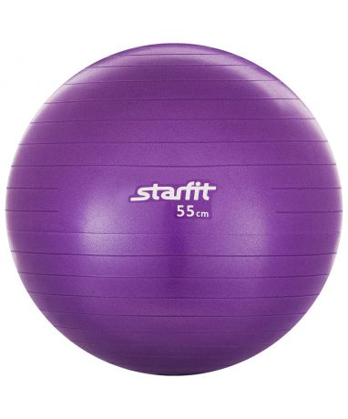 Мяч гимнастический STARFIT GB-101 55 см, фиолетовый (антивзрыв)